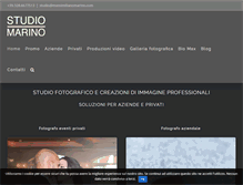 Tablet Screenshot of massimilianomarino.com